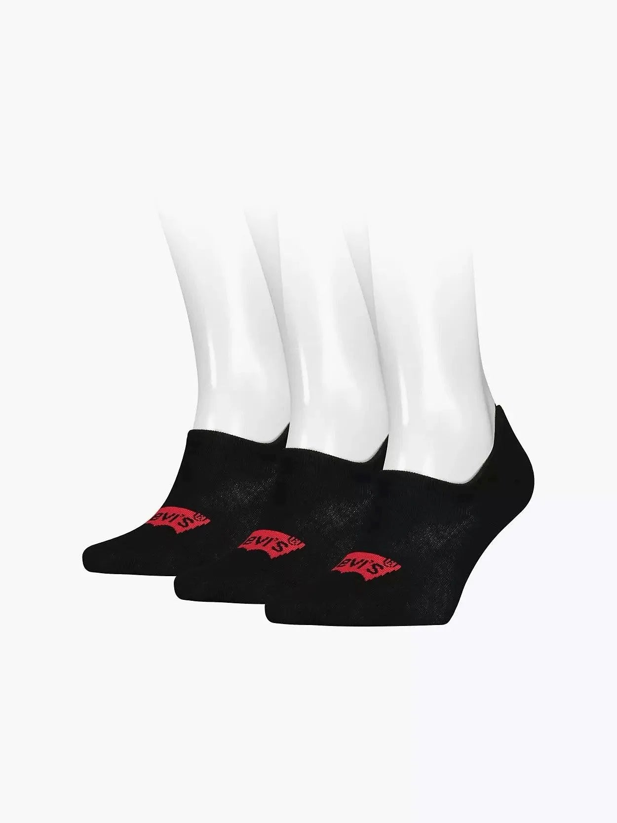 Pack de 3 Calcetines Levi's® High Rise Batwing - ECRU