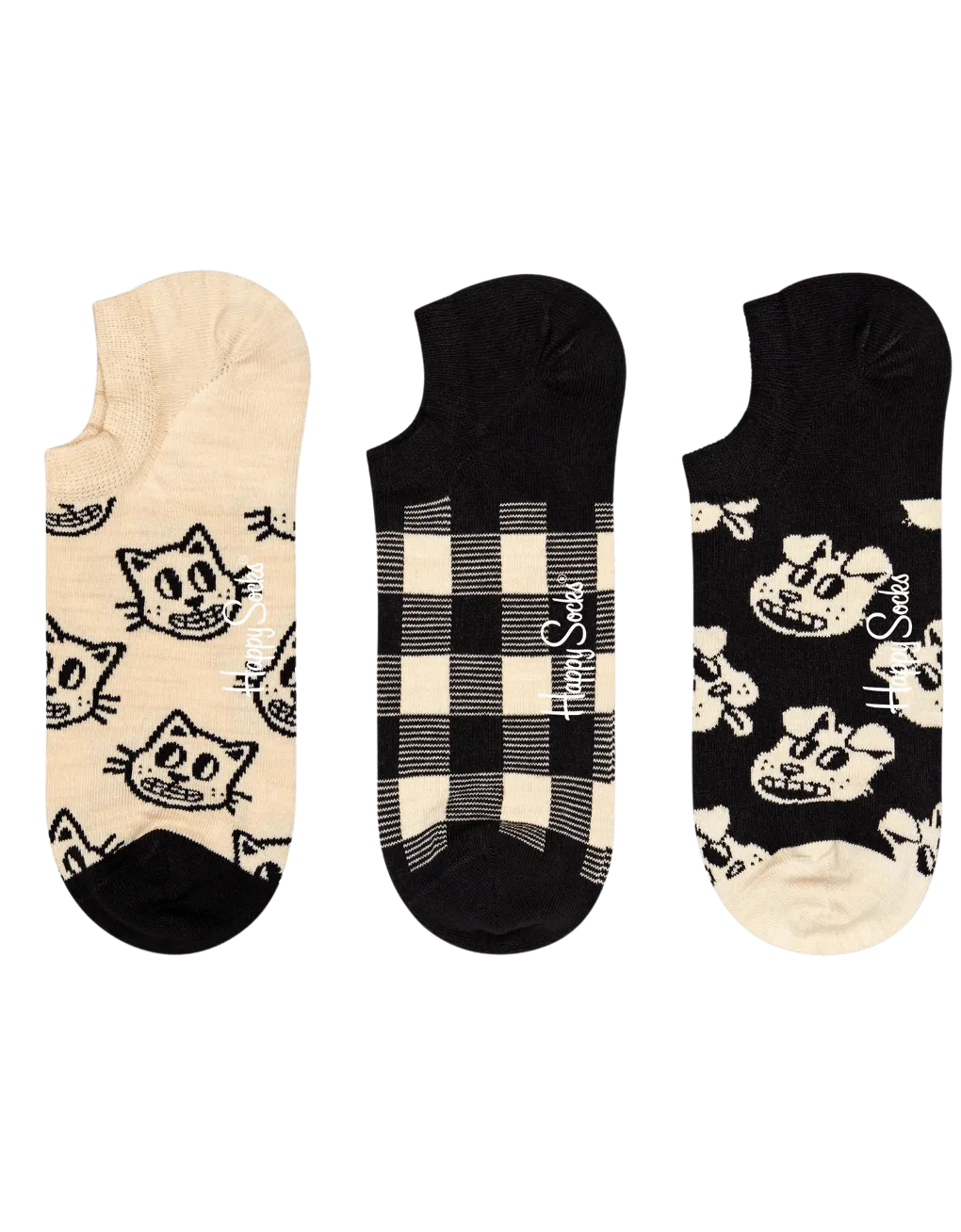 Pack de 3 Calcetines No Show Pets - ECRU