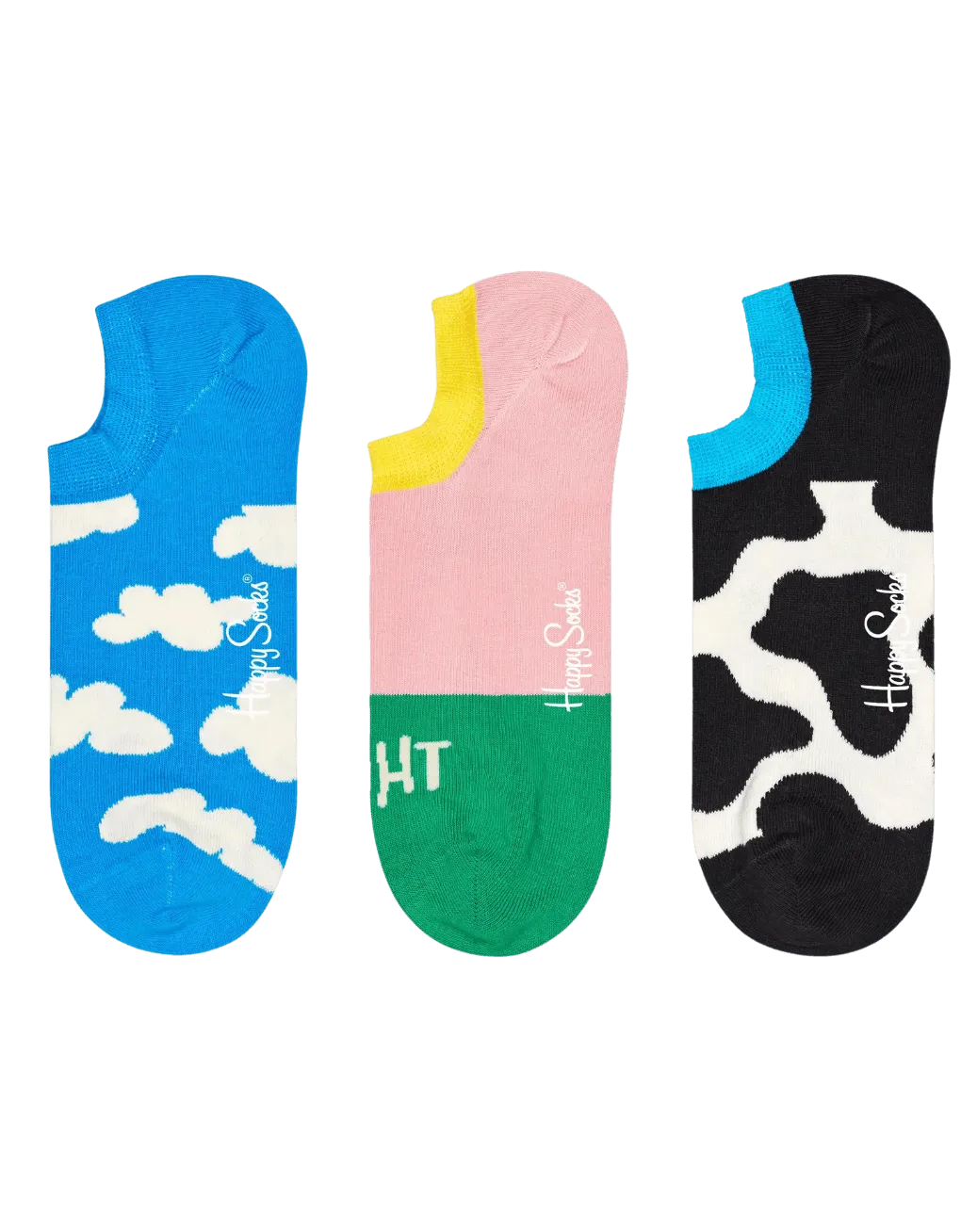 Pack de 3 Calcetines No Show Summer Day - ECRU