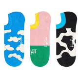 Pack de 3 Calcetines No Show Summer Day - ECRU