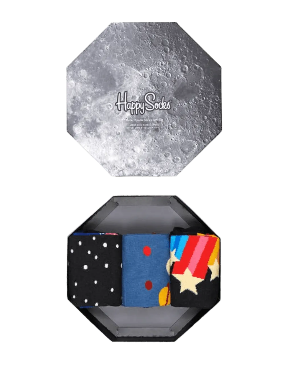 Pack de 3 Calcetines Outer Space Gift Set - ECRU