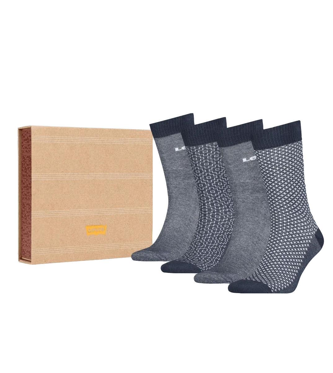 Pack de 4 calcetines Levi's® - ECRU