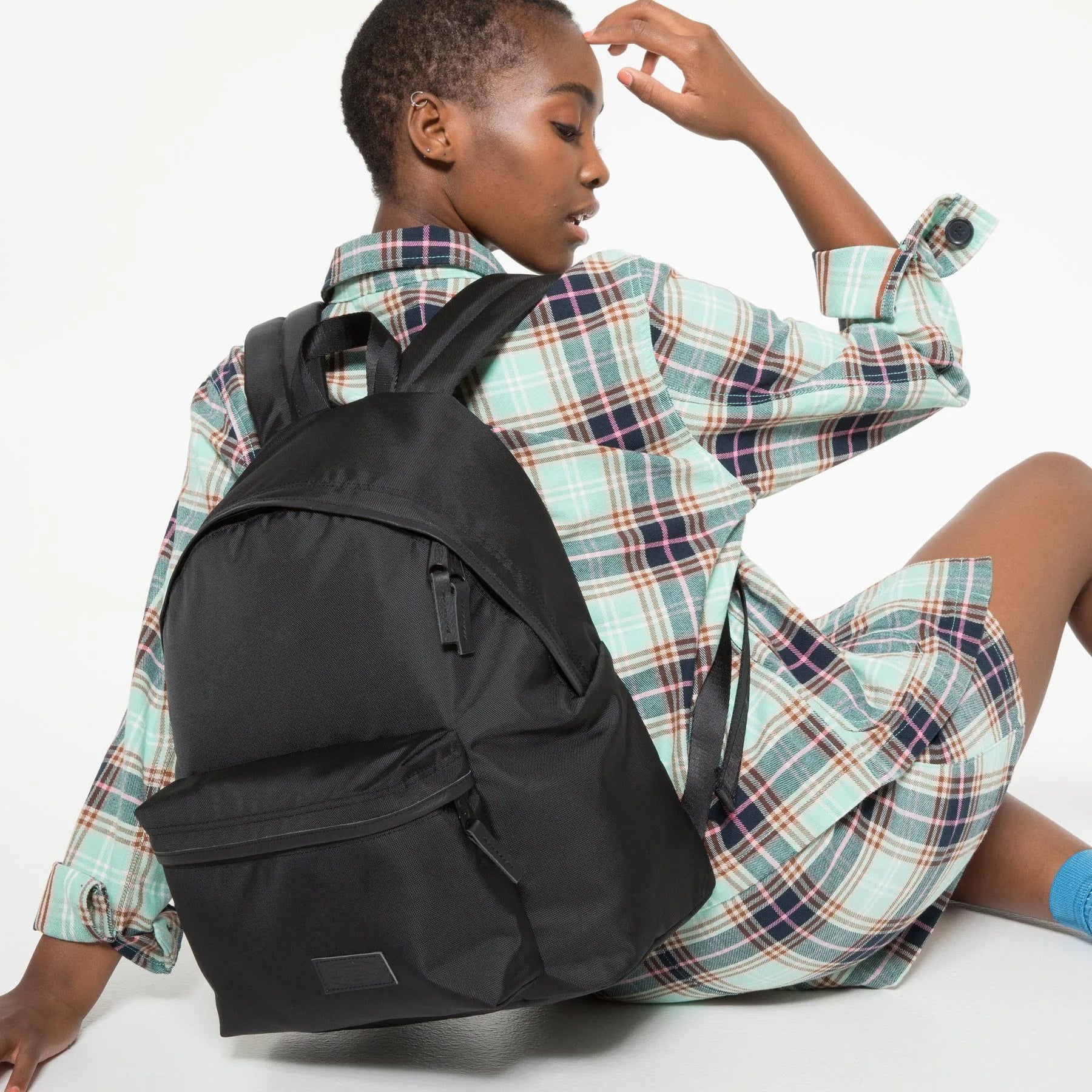 Padded Pak'r® Constructed Mono Black - ECRU