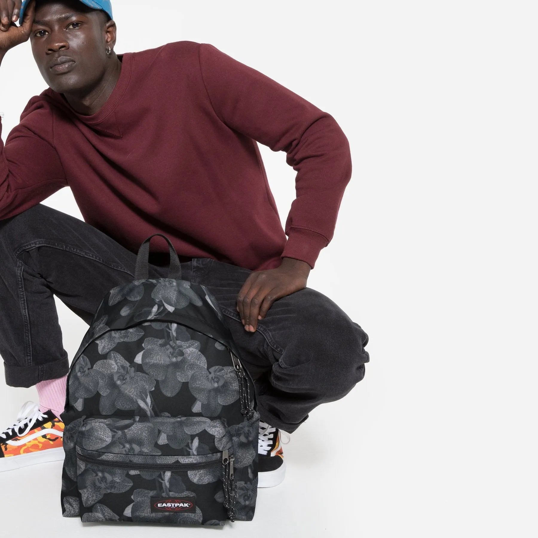 Padded Zippl'r Charming Black - ECRU