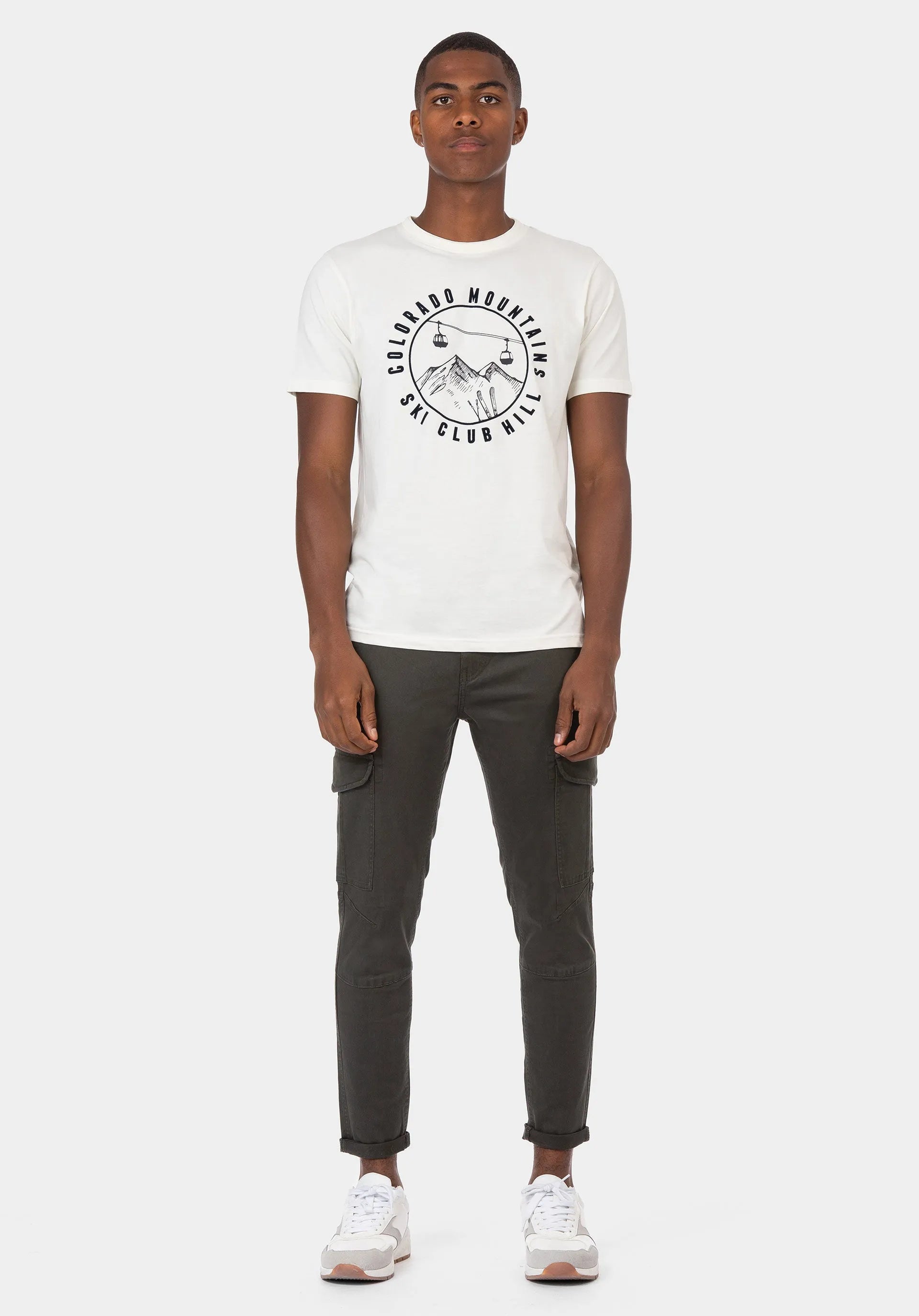 Pantalón Cargo Myeik - ECRU