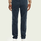 Pantalón Cargo Stuart de Pana Steel - ECRU