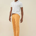 PANTALÓN CHINO ANDY SLIM CON CINTURÓN DE REGALO - ECRU