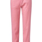 Pantalón Chino Cropped Slim de color rosa - ECRU