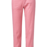 Pantalón Chino Cropped Slim de color rosa - ECRU