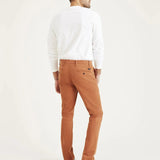 Pantalón Chino Dockers de Hombre Skinny Fit Supreme Flex Alpha Mocha Bisque Brown - ECRU