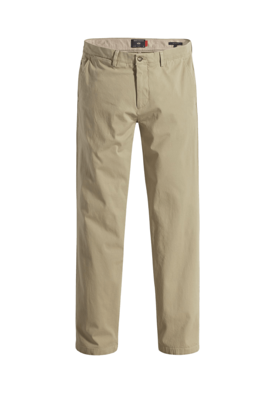 Pantalón Chino Dockers de Hombre Slim Fit Smart 360 Flex Alpha Silver Sage Beige - ECRU