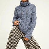 Pantalón Cintura Vichy - ECRU