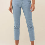 PANTALÓN COLETTE CAPRI DE SARGA - ECRU