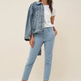 PANTALÓN COLETTE CAPRI DE SARGA - ECRU