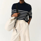 Pantalón Corto Maranta Cannoli Whte - ECRU