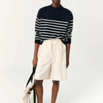 Pantalón Corto Maranta Cannoli Whte - ECRU