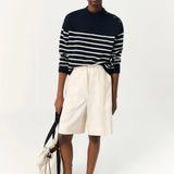 Pantalón Corto Maranta Cannoli Whte - ECRU