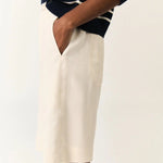 Pantalón Corto Maranta Cannoli Whte - ECRU