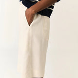 Pantalón Corto Maranta Cannoli Whte - ECRU