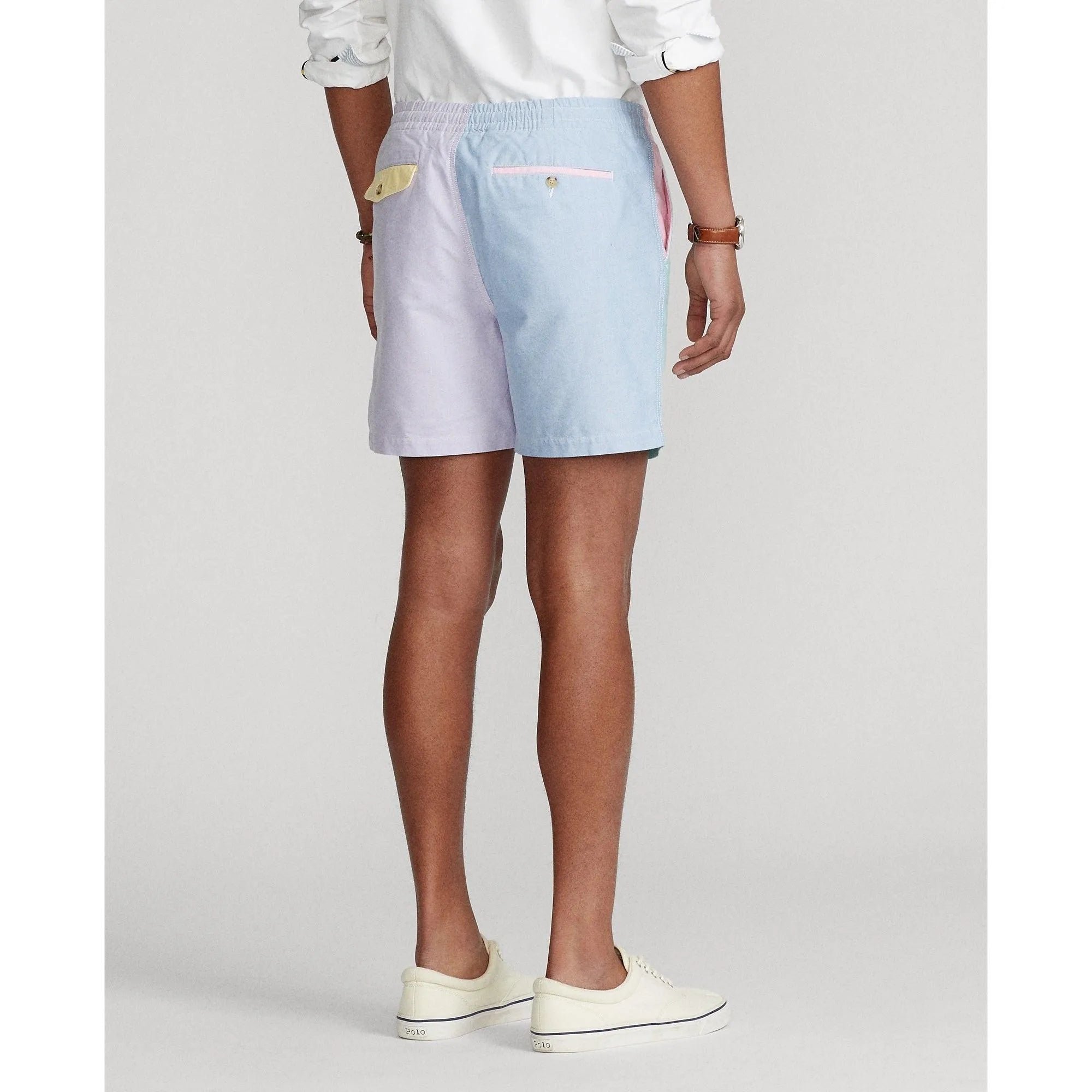 Pantalón corto prepster Oxford Polo - ECRU