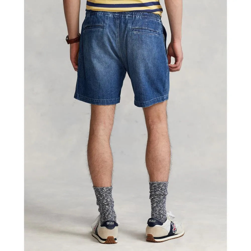 Pantalón corto vaquero prepster de Polo - ECRU