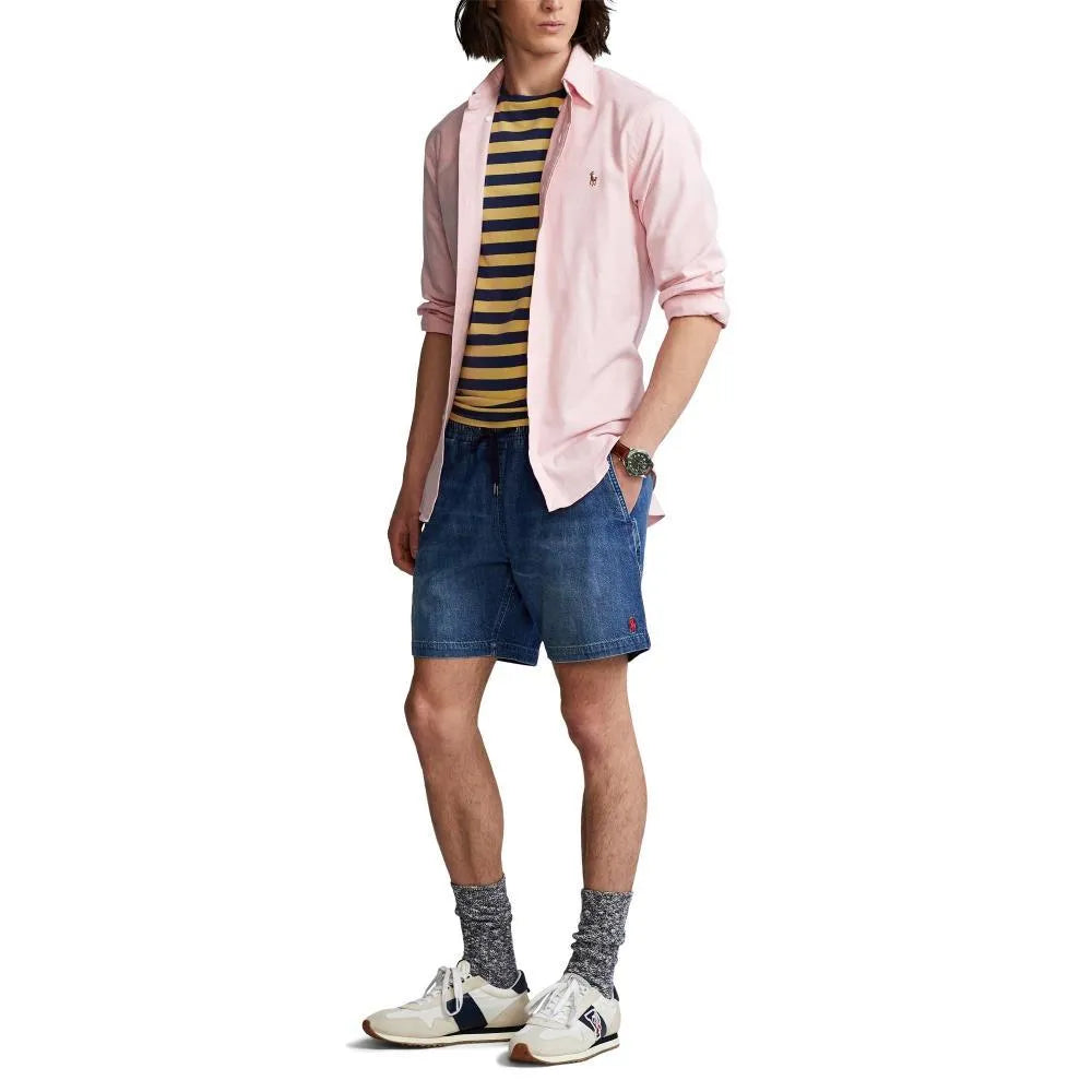 Pantalón corto vaquero prepster de Polo - ECRU