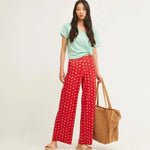 Pantalón Goma Cintura Yoga - ECRU