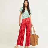 Pantalón Goma Cintura Yoga - ECRU