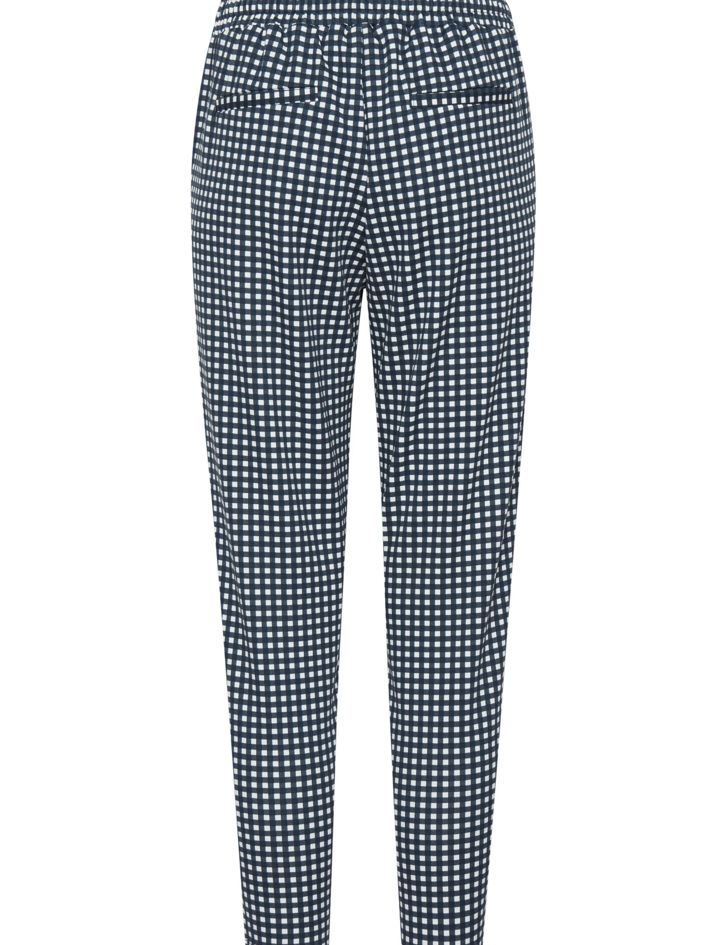 Pantalón Kate Print Cropped - ECRU