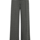 Pantalón Kate Wide Check - ECRU