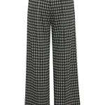 Pantalón Kate Wide Check - ECRU