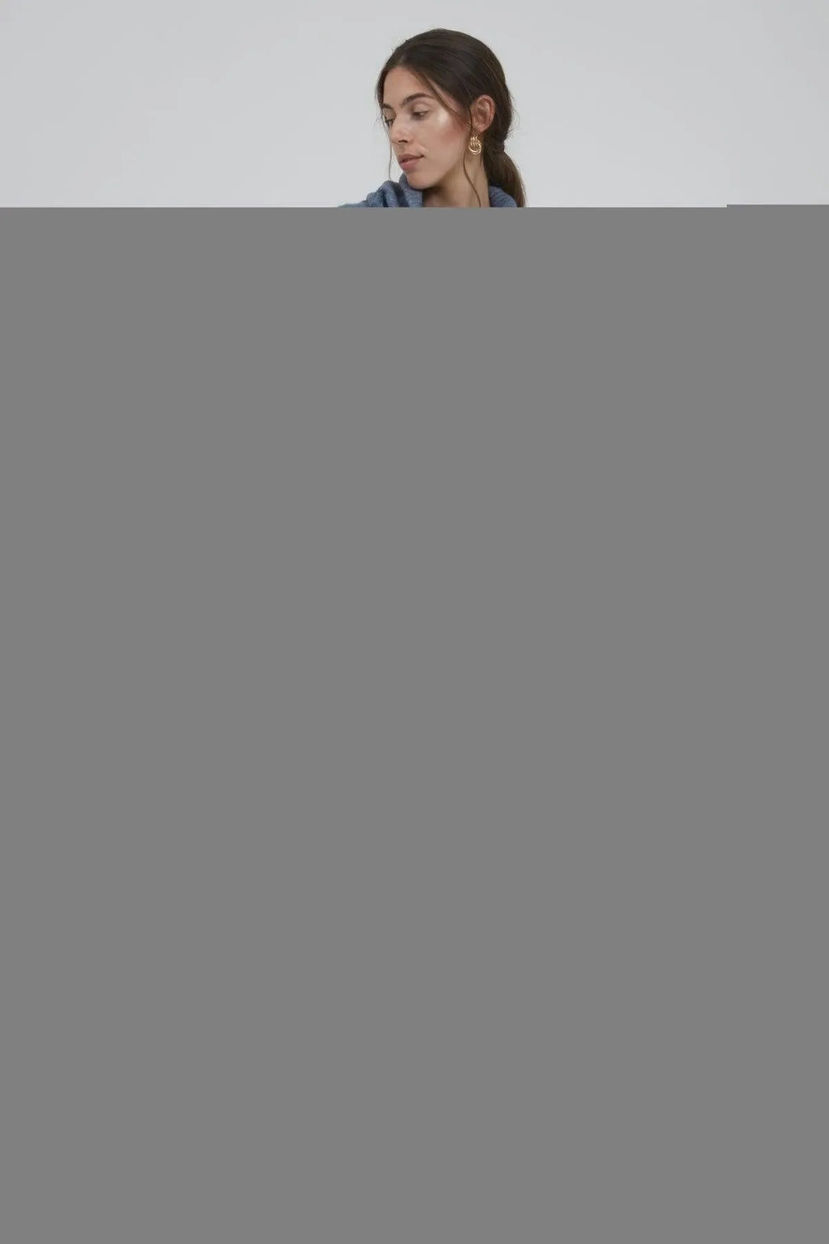 Pantalón Kate Wide Check - ECRU