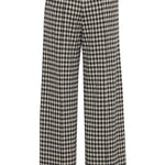 Pantalón Kate Wide Check - ECRU