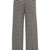 Pantalón Kate Wide Check - ECRU