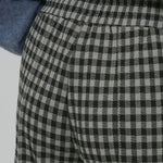 Pantalón Kate Wide Check - ECRU