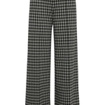Pantalón Kate Wide Check - ECRU