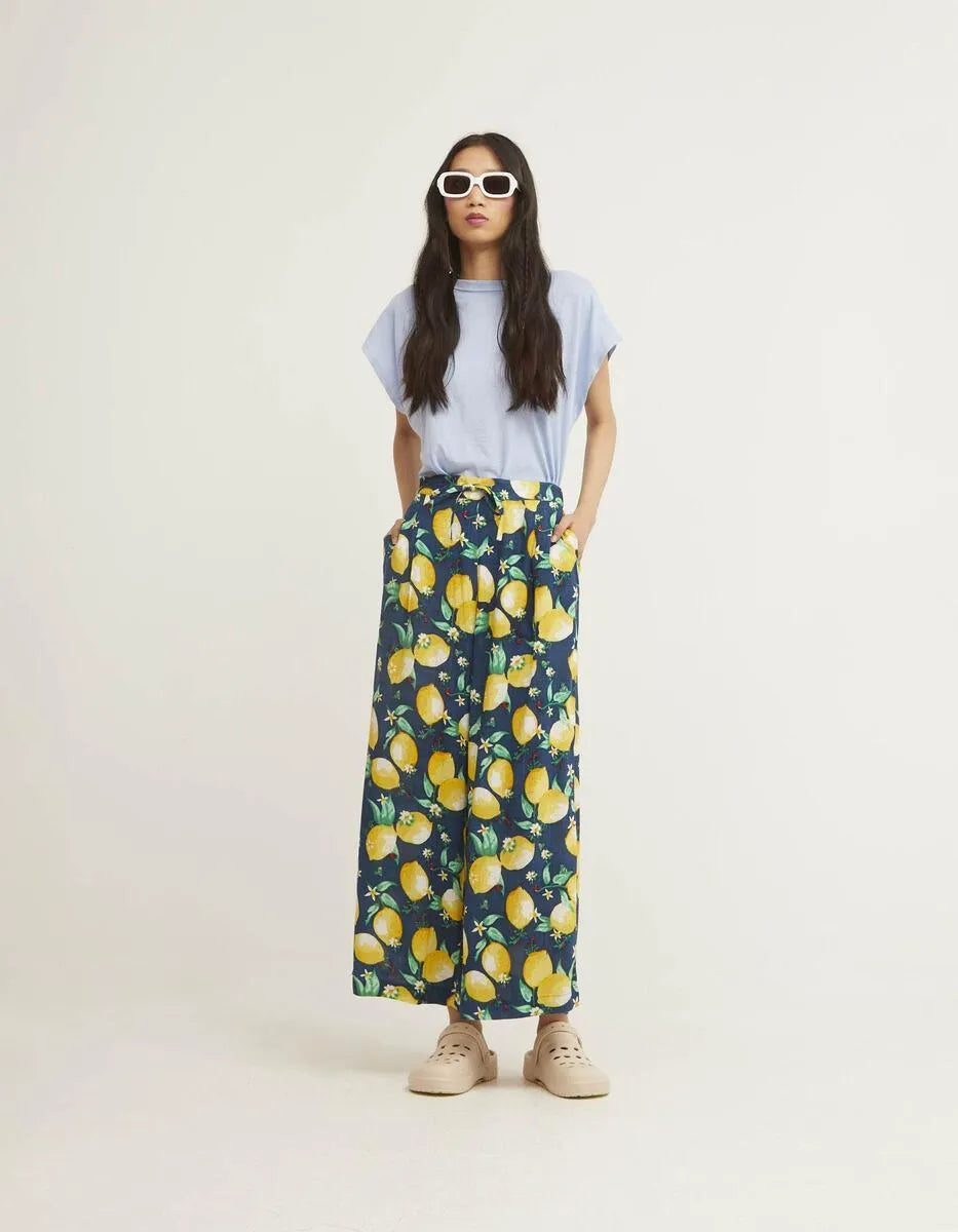 Pantalón Palazzo - ECRU