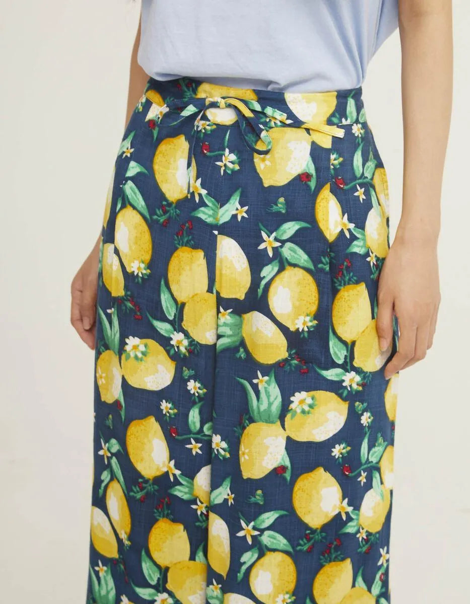 Pantalón Palazzo - ECRU