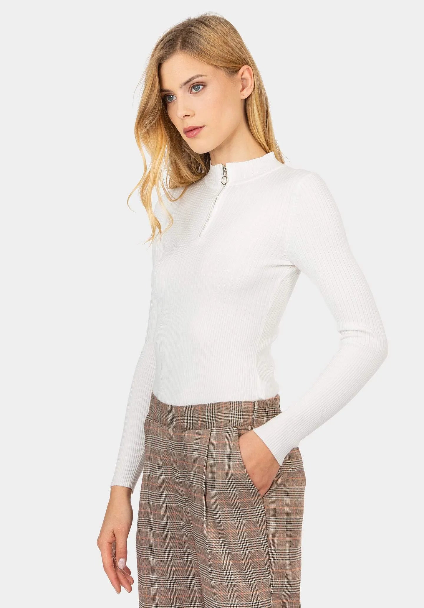 Pantalón Runner de Tiro Medio Artic 6 - ECRU