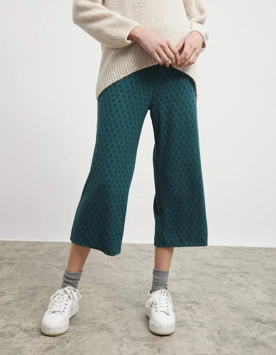 Pantalón Tobillero Eter - ECRU