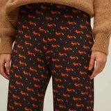 Pantalón Tobillero Fox - ECRU