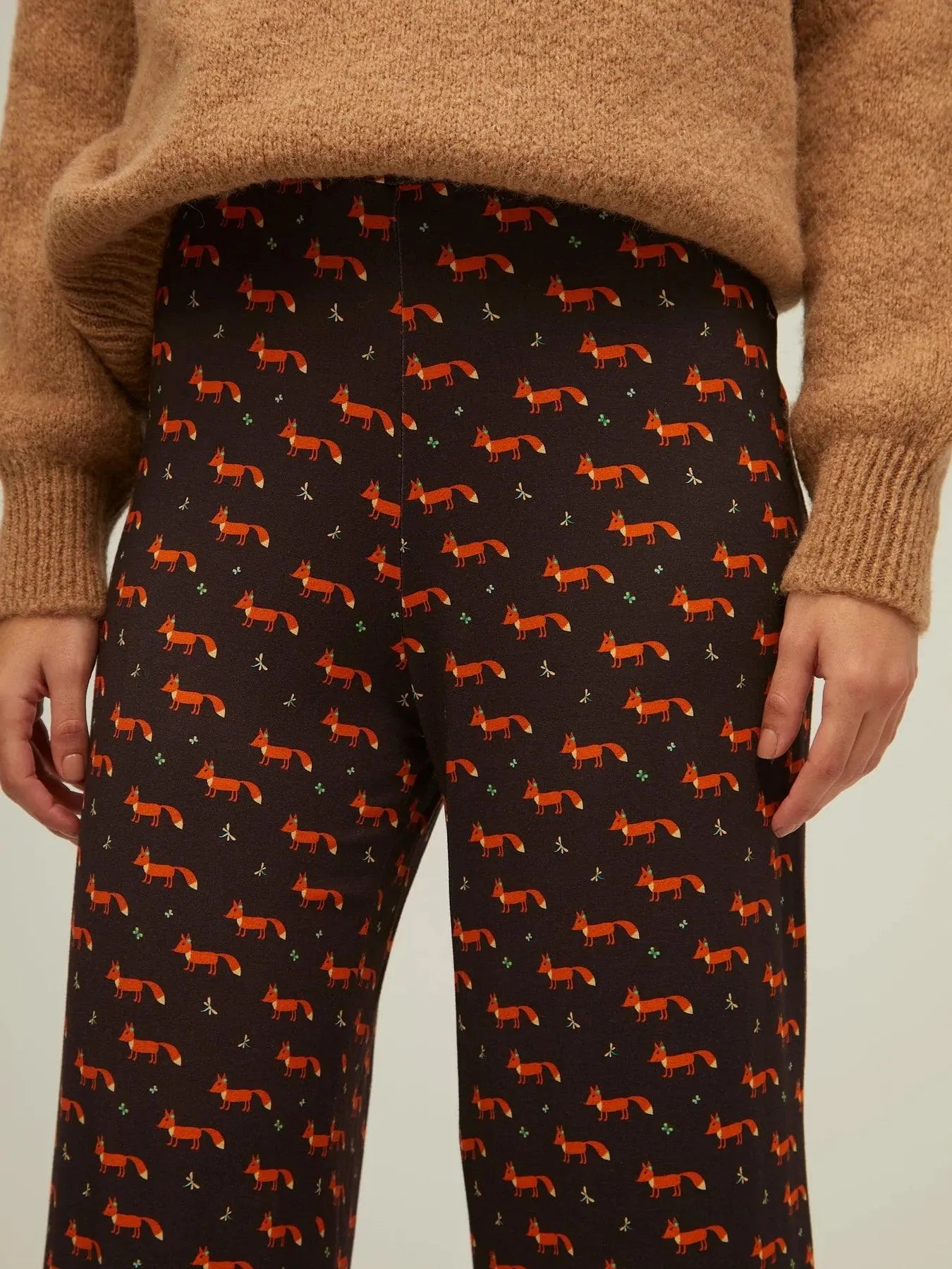 Pantalón Tobillero Fox - ECRU