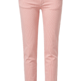 Pantalón vaquero Push Up Wonder cropped skinny rosa a rayas - ECRU