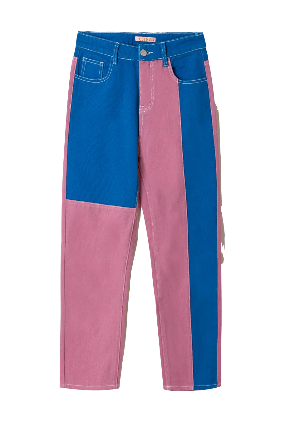 Pantalón Vaquero Recto - ECRU