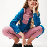 Pantalón Vaquero Recto - ECRU