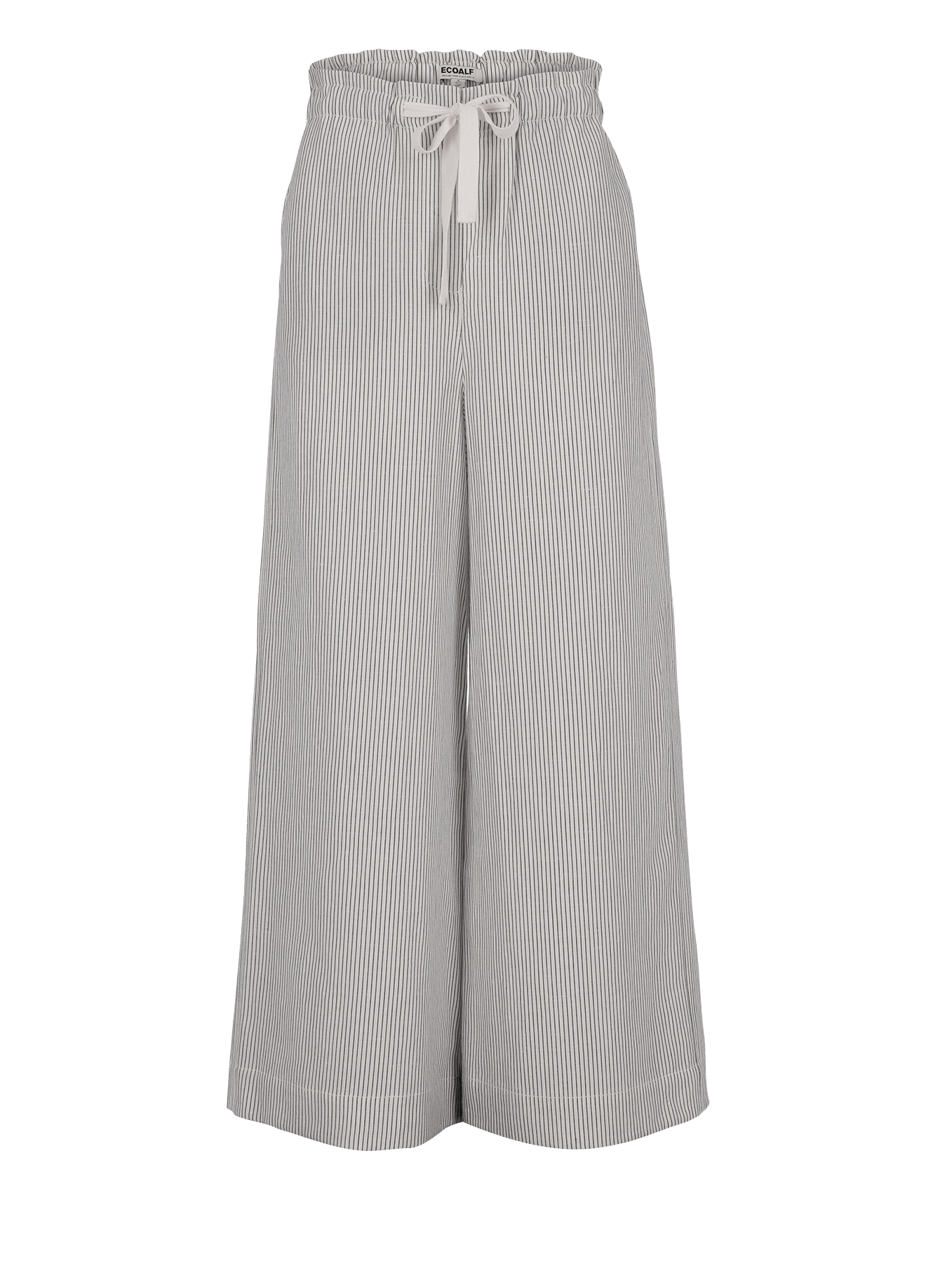 Pantalón Zami White Navy Stripe - ECRU