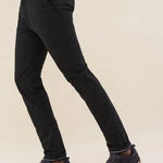 PANTALONES ANDY SLIM CHINOS CON CINTURÓN DE REGALO NEGROS - ECRU