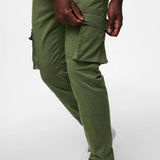 Pantalones Cargo Cam Olive Night - ECRU