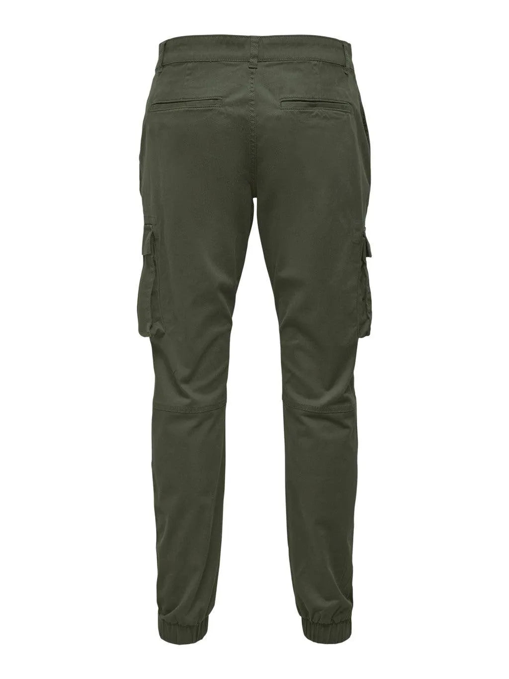 Pantalones Cargo Cam Olive Night - ECRU
