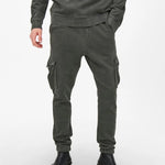 Pantalones Cargo Chándal Jimi - ECRU